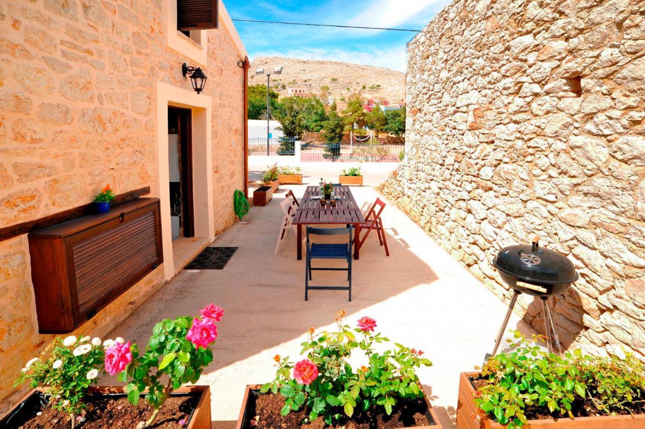 Casa Piedra Villa Halki Island Ngoại thất bức ảnh